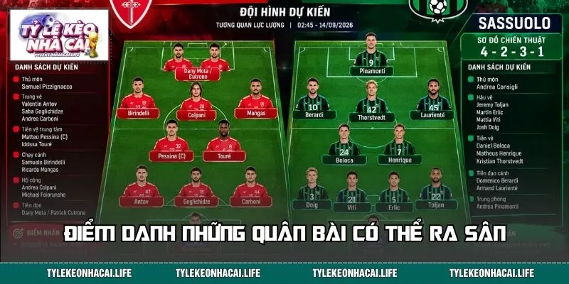 Điểm danh những quân bài có thể ra sân